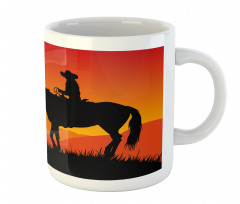 Lonely Cowboy Horseback Mug