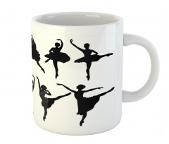 Monochrome Ballet Dancer Mug