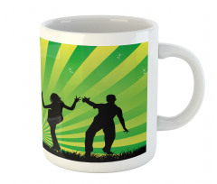 Dancing Youth Shade Art Mug