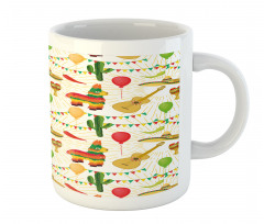 Mexican Folk Elements Mug