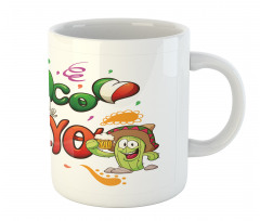 Mexican Cartoon Mug