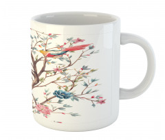 Tree with Birds Mug