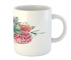 Hydrangeas Bouquet Mug