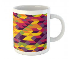 Modern Colorful Repetition Mug