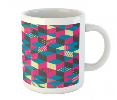 Modern Colorful Blocks Mug