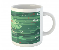 Starfish Sea Cartoon Mug