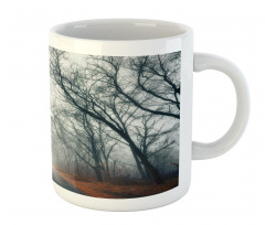 Autumn Sky and Leaves Mug