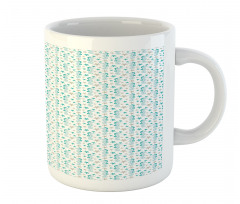 Seahorses and Starfish Mug