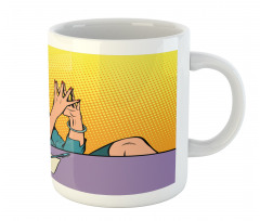 Pop Art Businesswoman Mug