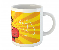 Strong Woman and Arms Mug