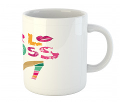 High Heel and Woman Lips Mug