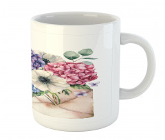 Hello Spring Flowers Art Mug