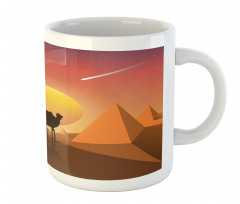 Camels Pyramids and Palms Mug