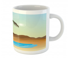 Tree and a Camel Far Away Mug