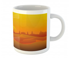 Dramatic Desert in Tangerine Mug