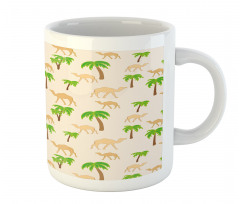 Repeating Camels and Palms Mug