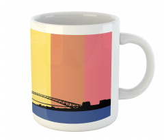 Sydney Building on Rainbow Mug