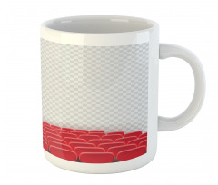 Theater Chairs Row Graphic Mug