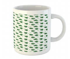 Jungle Foliage Shadowy Mug