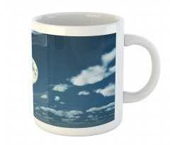 Fluffy Clouds Scattered Mug