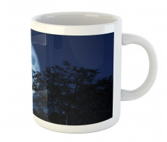 Moon Beaming in the Woods Mug