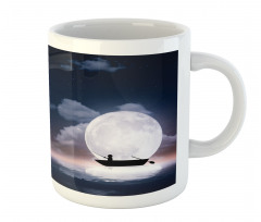 Fisherman in Boat Night Mug