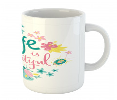 Floral Life Nature Mug