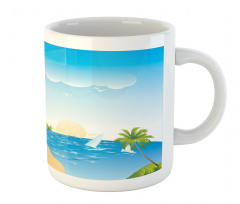 Summer Vibe Landscape Mug