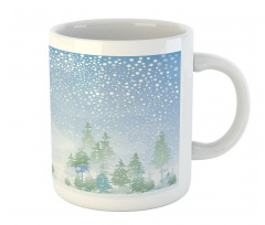 Misty Outdoor Scene Mug