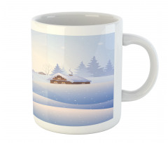 Village Landscape View Mug