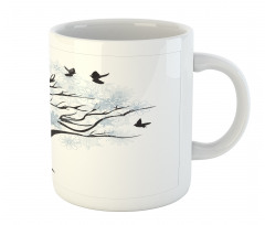 Branches with Birds Mug