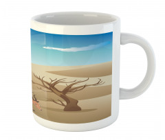 Animals and Bare Trees Mug