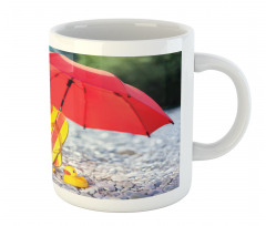 Funny Hawaiian Dog Beach Mug