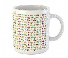 Colorful Balloons Funny Scene Mug