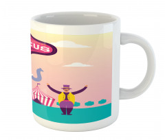 Elephant Acrobat Tent Ferris Mug