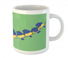 Humorous Tiny Avian Mug