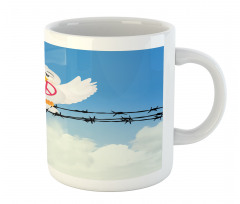 Cartoon Animal Peace Mug