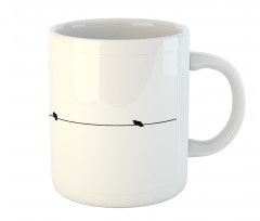 Minimal Pigeon Mug