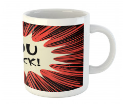 Comic Text Bubble Graphic Mug