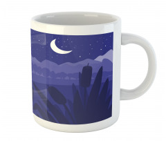 Fisherman Moon River Mug