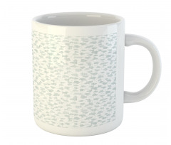 Grape Leaf Ivy Pastel Tones Mug