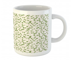 Colorful Grape Leaves Graphic Mug