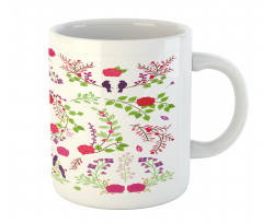 Spring Theme Rose Blossoms Mug