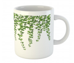 Garden Theme Grape Leaves Mug