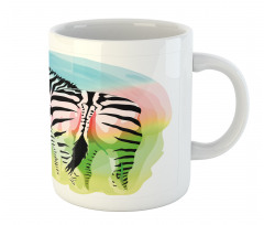 Striped Safari Animal Mug