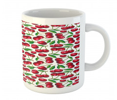 Cartoon Summer Fruit Art Mug