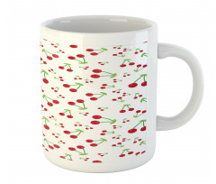 Simple Summer Fruit Pattern Mug