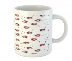 Grunge Sketch Fruit Mug