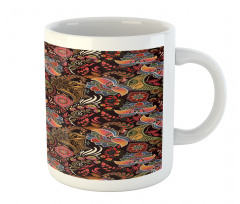 Jumble Warm Tone Floral Mug