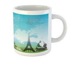 Famous Landmarks Mapping Mug